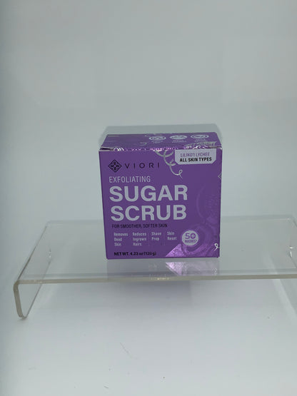 Viori LilikoʻI Lychee Exfoliating Sugar Scrub Bar limited edition