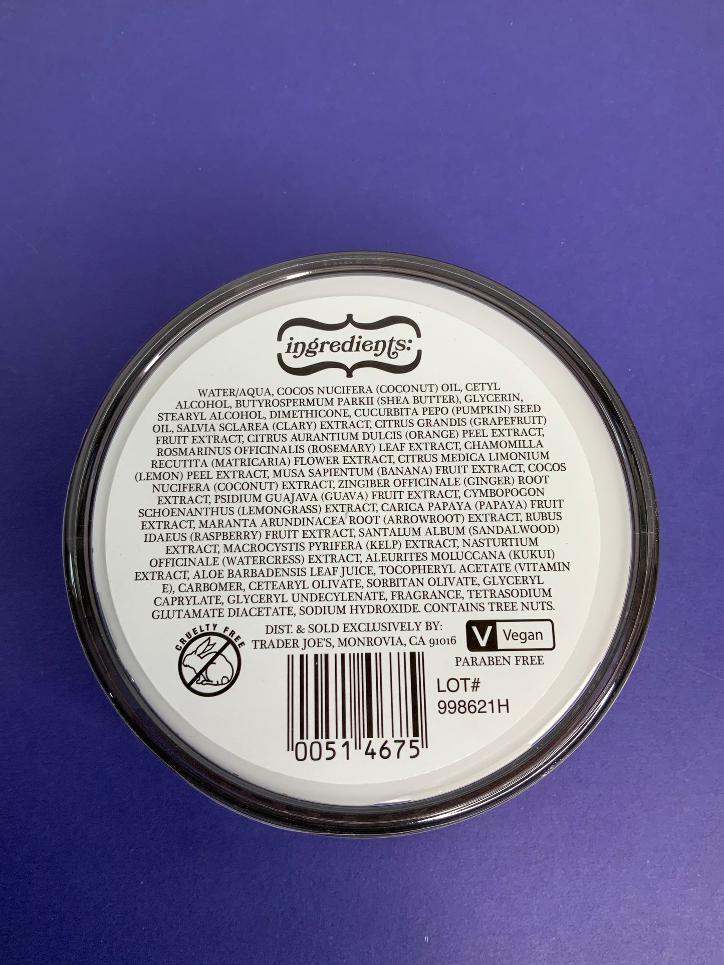 Trader Joes Pumpkin Body Butter 8 oz.