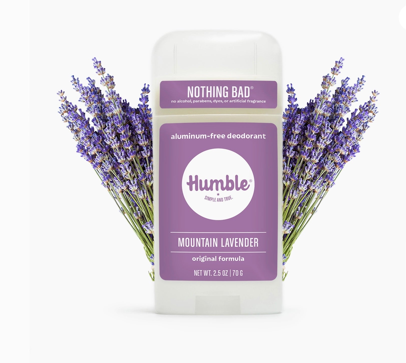 Humble aluminum free deodorant