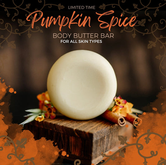 Viori Pumpkin Spice Body Butter Bar Limited Edition