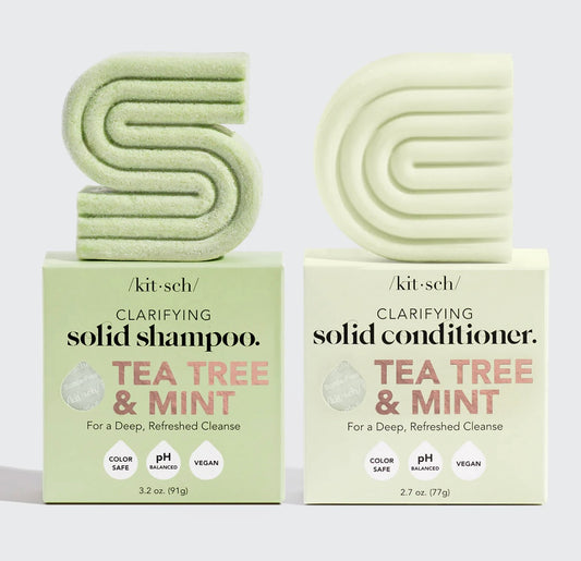 Kitsch Tea Tree and Mint Oil Solid Shampoo 3.2 oz