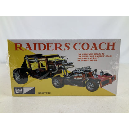 MPC Raiders Coach George Barris 1:25 model kit DISTRESSED BOX