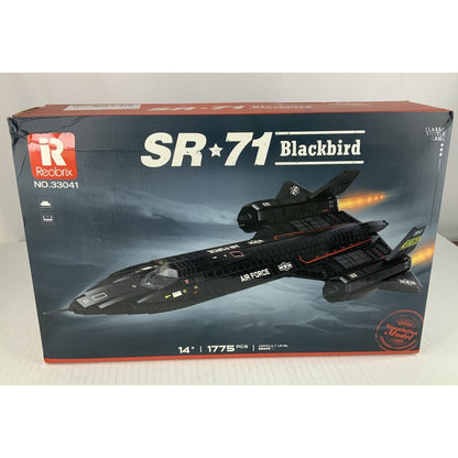 SR-71 Blackbird Fighter Building Blocks Air Force Plane Bricks Compatible 1775pc