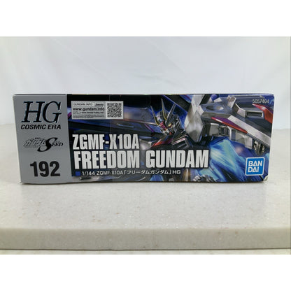 BANDAI HG ZGMF-X10A Freedom Gundam 192 HGCE 1:144 model kit DISTRESSED BOX