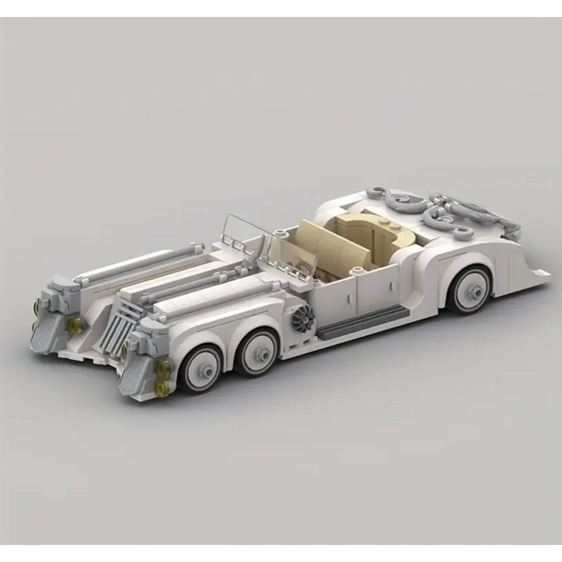 MOC League Of Extraordinary Gentleman Nemo Car Retro Building Block Set 465pcs
