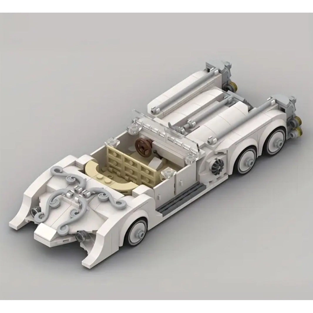 MOC League Of Extraordinary Gentleman Nemo Car Retro Building Block Set 465pcs