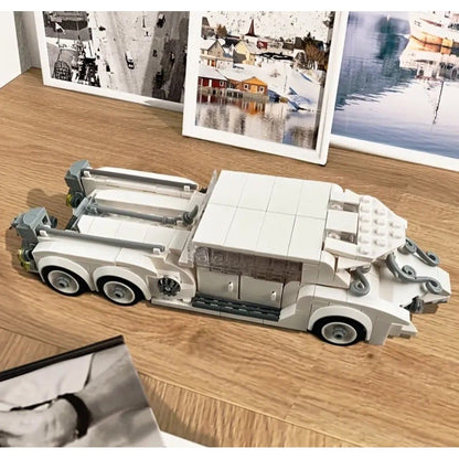MOC League Of Extraordinary Gentleman Nemo Car Retro Building Block Set 465pcs