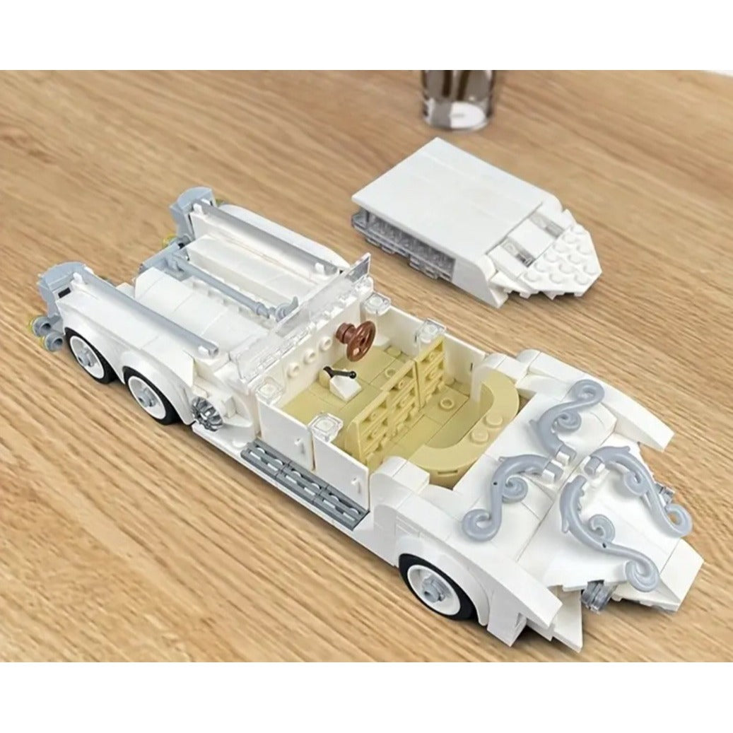 MOC League Of Extraordinary Gentleman Nemo Car Retro Building Block Set 465pcs