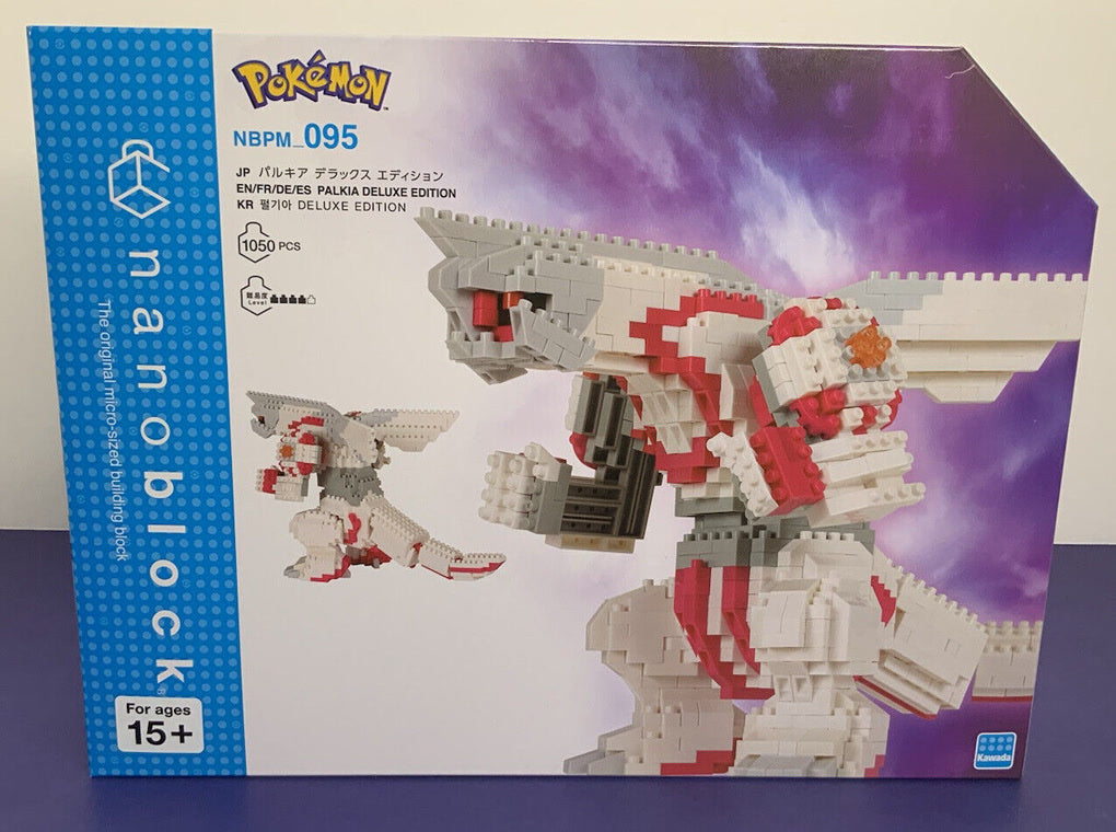 NANOBLOCK Pokemon Palkia DX deluxe edition 1050 pieces building blocks NPM 095