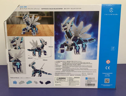 NANOBLOCK Pokemon Dialga DX deluxe edition 1020 pieces building blocks NBPM 094