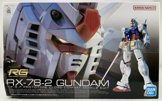 BANDAI RG RX-78-2 Gundam Mobile Suit Gundam RG model kit DISTRESSED BOX