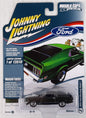 Johnny Lightning Muscle Cars USA A 1970 Ford Mustang Mach 1 Ivy Green Poly rel 1 JL