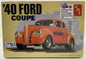 AMT 1940 Ford Coupe 2T 1:25 model kit DISTRESSED BOX