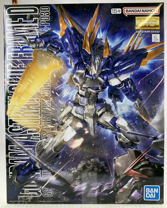 BANDAI MG Gundam Astray Blue Frame D model kit DISTRESSED BOX