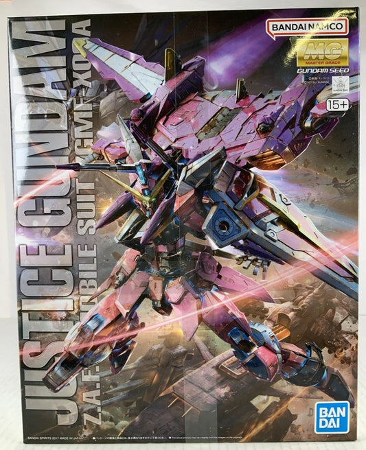 BANDAI MG Justice Gundam Seed model kit DISTRESSED BOX
