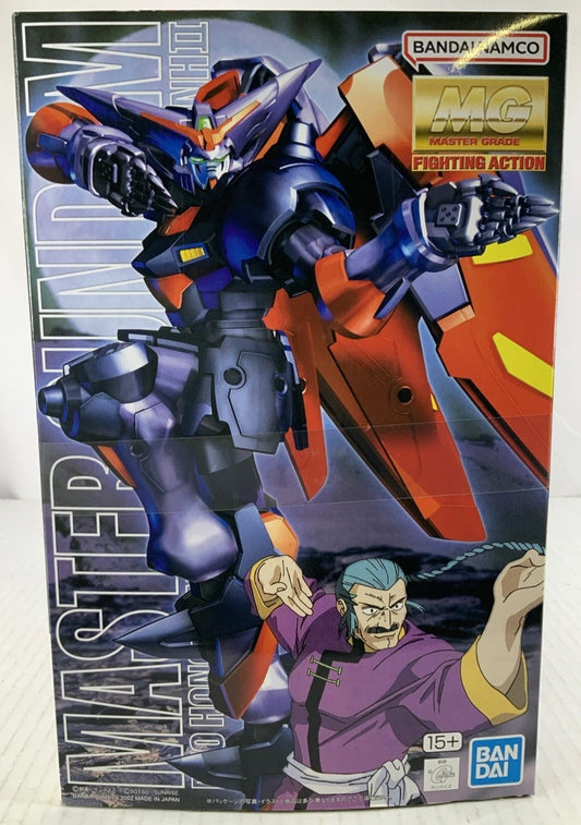 BANDAI MG Master Gundam G Gundam model kit DISTRESSED BOX