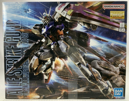 BANDAI MG Aile Strike Gundam Ver.RM model kit DISTRESSED BOX