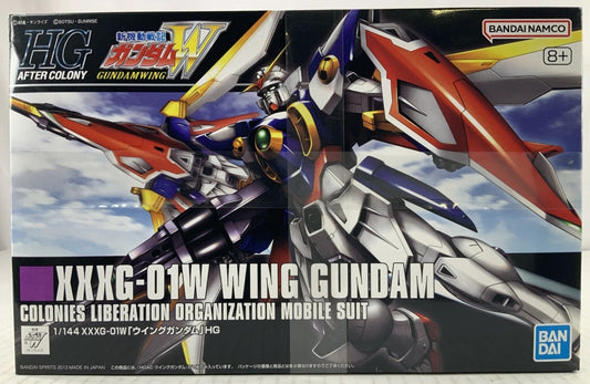 BANDAI HG Wing Gundam HGAC model kit DISTRESSED BOX