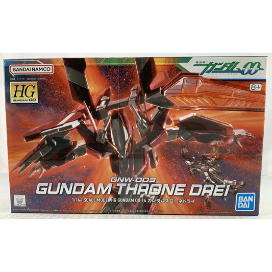 BANDAI HG Gundam Throne DREI GNW-003 00 14 1:144 model kit DISTRESSED BOX