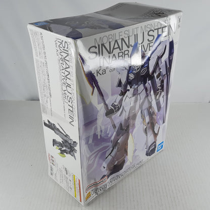 BANDAI Sinanju Stein Narrative MG Ver. Ka MSN-06S-2 Gundam 1/100 DISTRESSED BOX