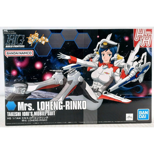 BANDAI HG Mrs Loheng-Rinko HH HGBF Takeshi Iori 1:144 model kit DISTRESSED BOX