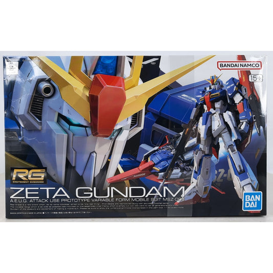 BANDAI RG Zeta Gundam Z MSZ-006 10 1:144 model kit DISTRESSED BOX