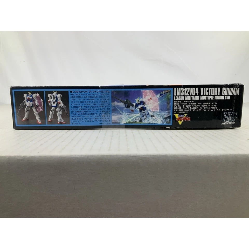 BANDAI HG Victory Gundam LM312V04 HGUC 165 1:144 model kit DISTRESSED BOX