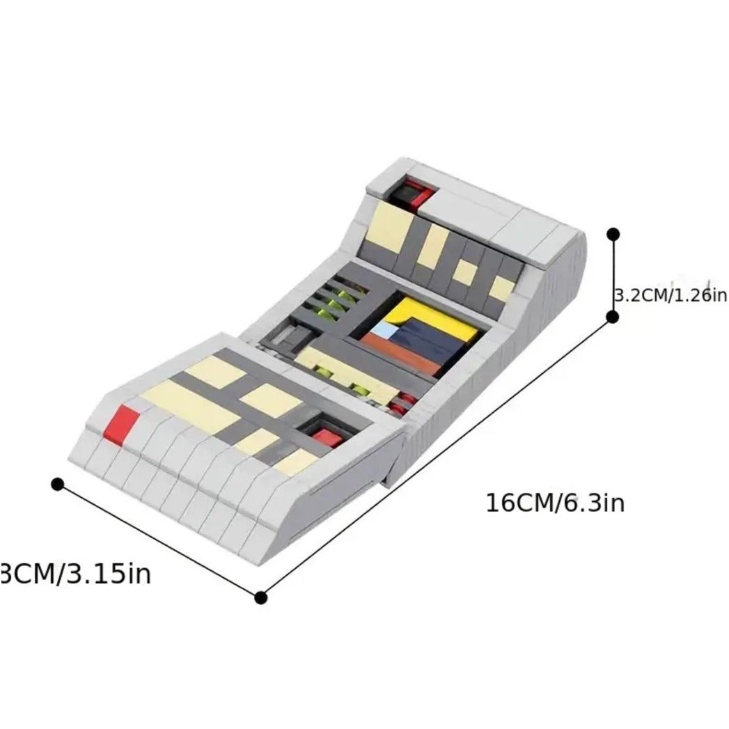 MOC Star trek Tricorder Scifi TV Movie Building Block Set Compatible