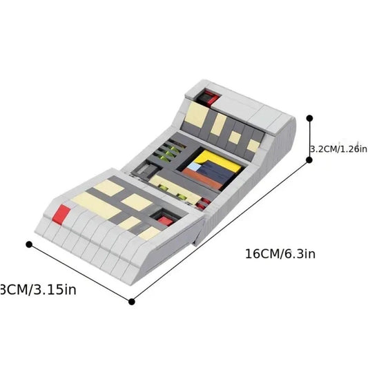 MOC Star trek Tricorder Scifi TV Movie Building Block Set Compatible
