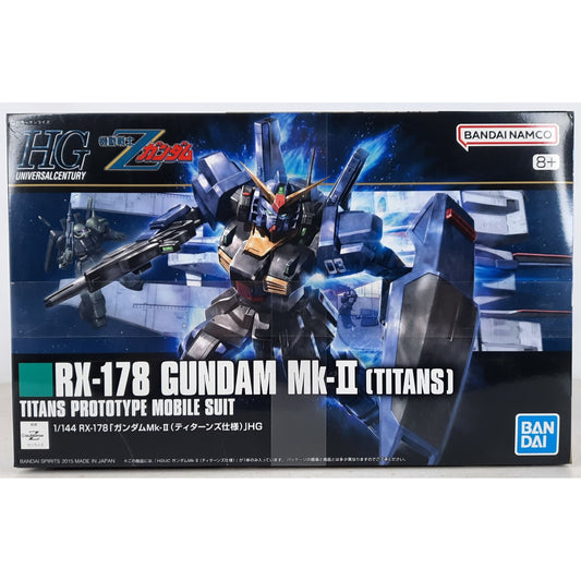 BANDAI HG RX-178 Gundam Mk-II Titans Z HGUC 1:144 model kit DISTRESSED BOX