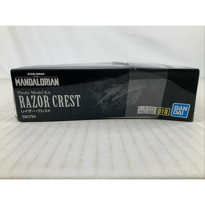 BANDAI Star Wars Razor Crest The Mandalorian 018 model kit DISTRESSED BOX