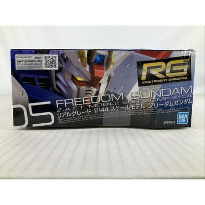 BANDAI RG Freedom Gundam ZGMF-X10A Seed 05 1:144 model kit DISTRESSED BOX