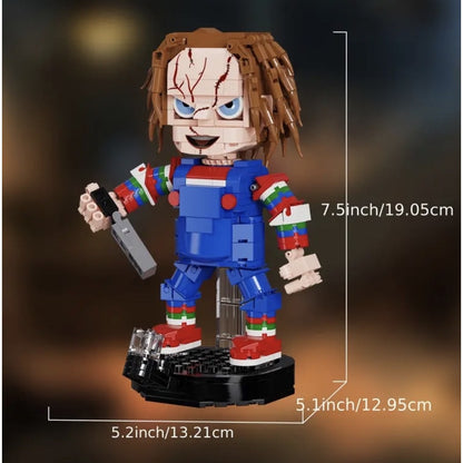 Murderer Doll Building Block Compatible Set Halloween Movie Childs Play Chucky