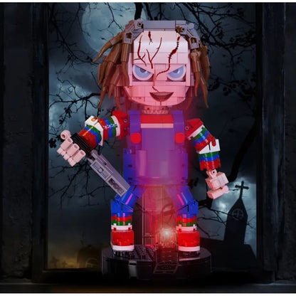 Murderer Doll Building Block Compatible Set Halloween Movie Childs Play Chucky