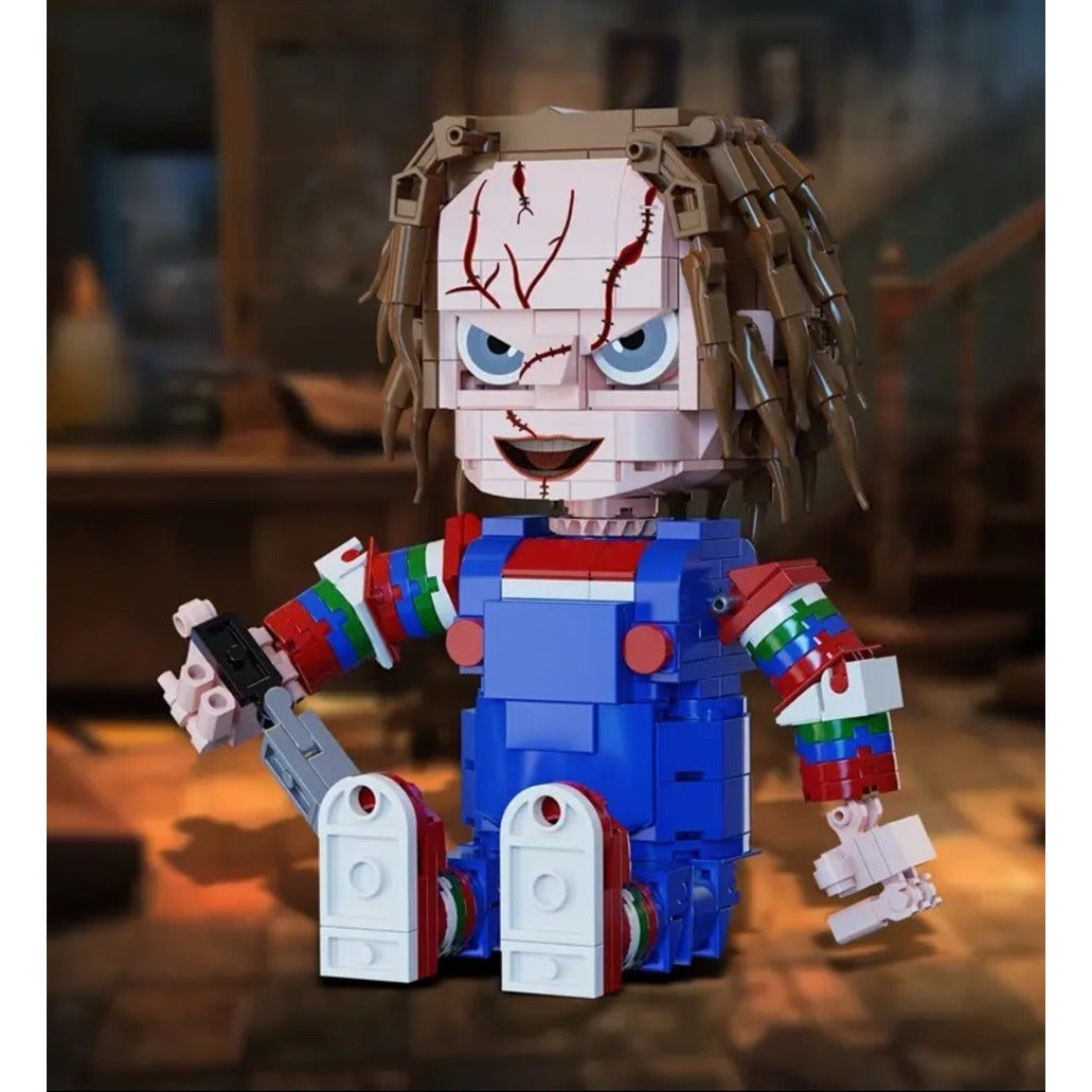 Murderer Doll Building Block Compatible Set Halloween Movie Childs Play Chucky
