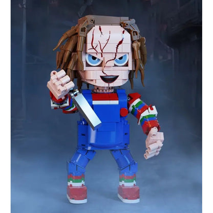 Murderer Doll Building Block Compatible Set Halloween Movie Childs Play Chucky