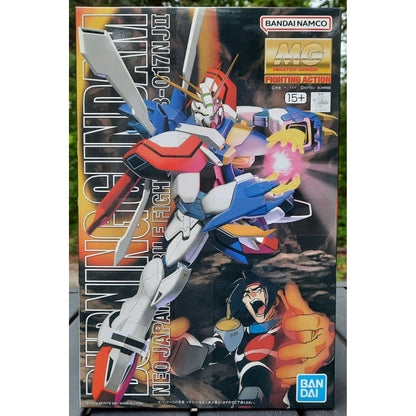 BANDAI MG Burning G Gundam fighting GF13-017NJII 1:100 model kit DISTRESSED BOX