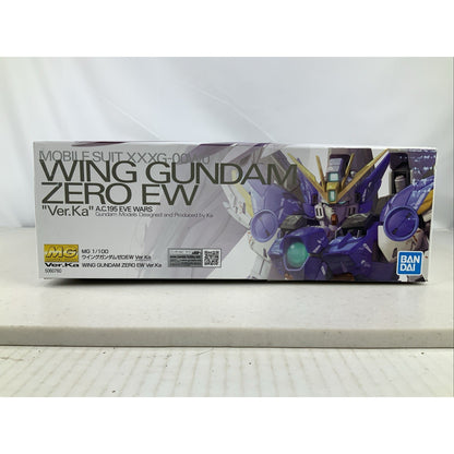 BANDAI MG Wing Gundam Zero EW Ver.Ka 1:100 model kit DISTRESSED BOX