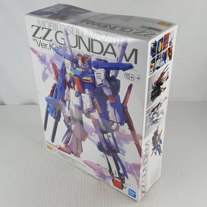 BANDAI MG ZZ Gundam Ver.Ka MSZ-010 1:100 model kit DISTRESSED BOX