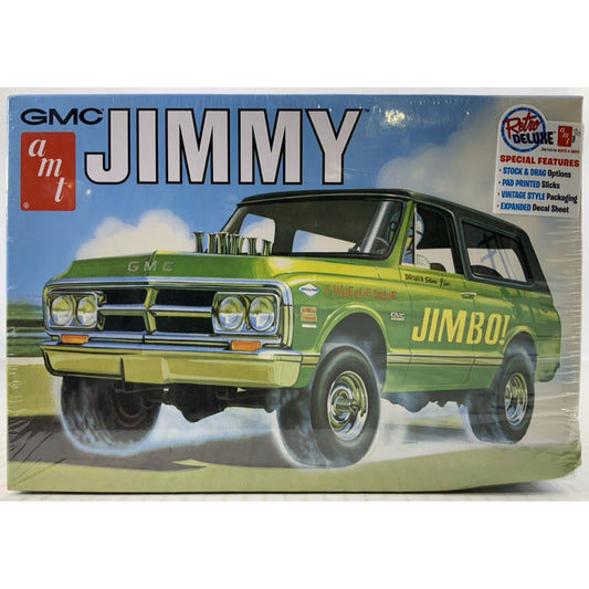 AMT 72 GMC Jimmy Jimbo 1972 1:25 AMT1219 model kit DISTRESSED BOX