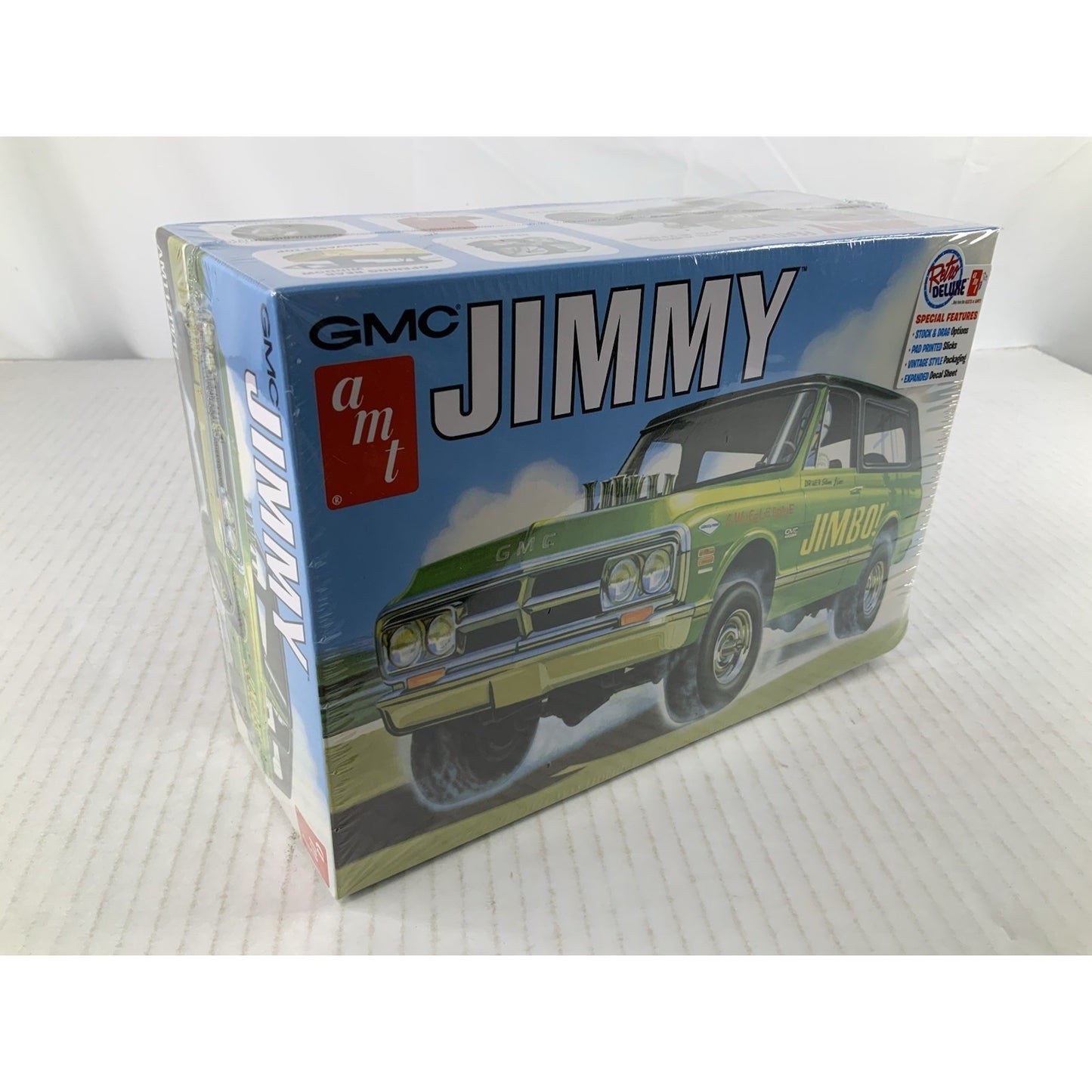 AMT 72 GMC Jimmy Jimbo 1972 1:25 AMT1219 model kit DISTRESSED BOX