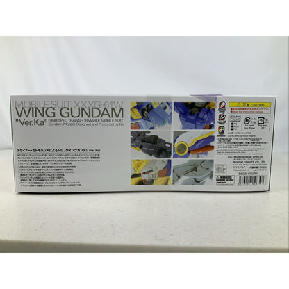 BANDAI MG Wing Gundam Ver.Ka Gundam Wing XXXG-01W 1/100 model kit DISTRESSED BOX