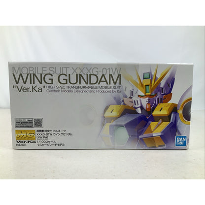 BANDAI MG Wing Gundam Ver.Ka Gundam Wing XXXG-01W 1/100 model kit DISTRESSED BOX