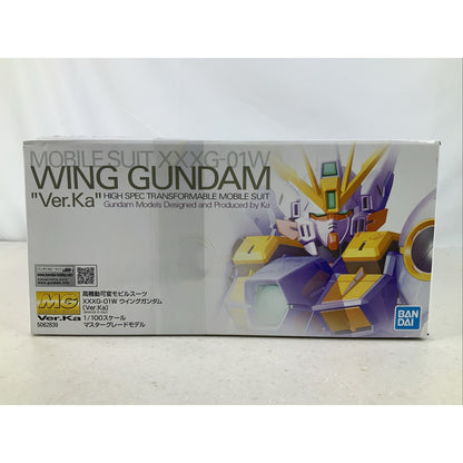 BANDAI MG Wing Gundam Ver.Ka Gundam Wing XXXG-01W 1/100 model kit DISTRESSED BOX