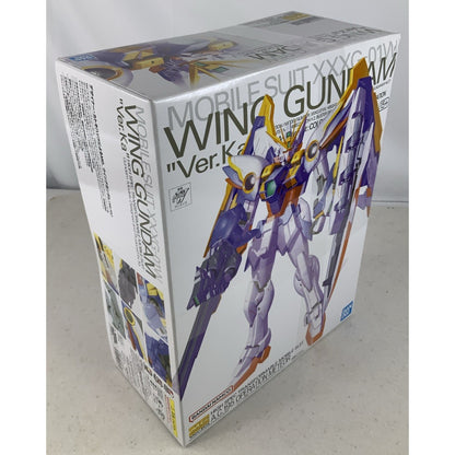 BANDAI MG Wing Gundam Ver.Ka Gundam Wing XXXG-01W 1/100 model kit DISTRESSED BOX