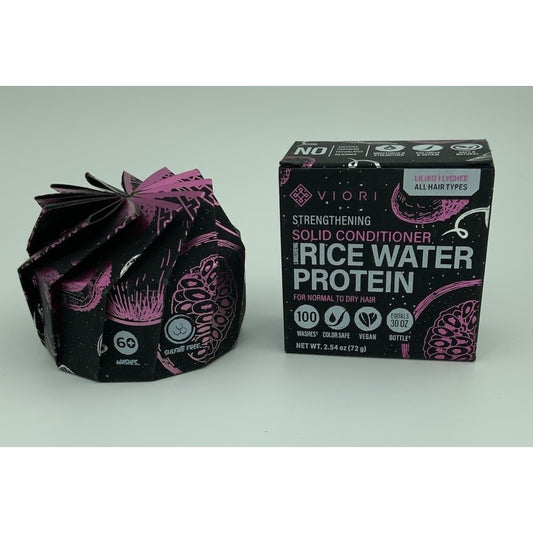 Viori LILIKO'I LYCHEE Shampoo and Conditioner Bars Set Limited Edition