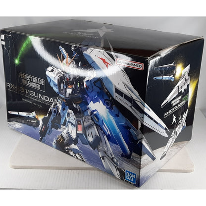 BANDAI PG RX-93 Nu v Gundam Unleashed 1:60 model kit DISTRESSED BOX