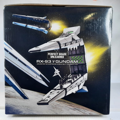 BANDAI PG RX-93 Nu v Gundam Unleashed 1:60 model kit DISTRESSED BOX