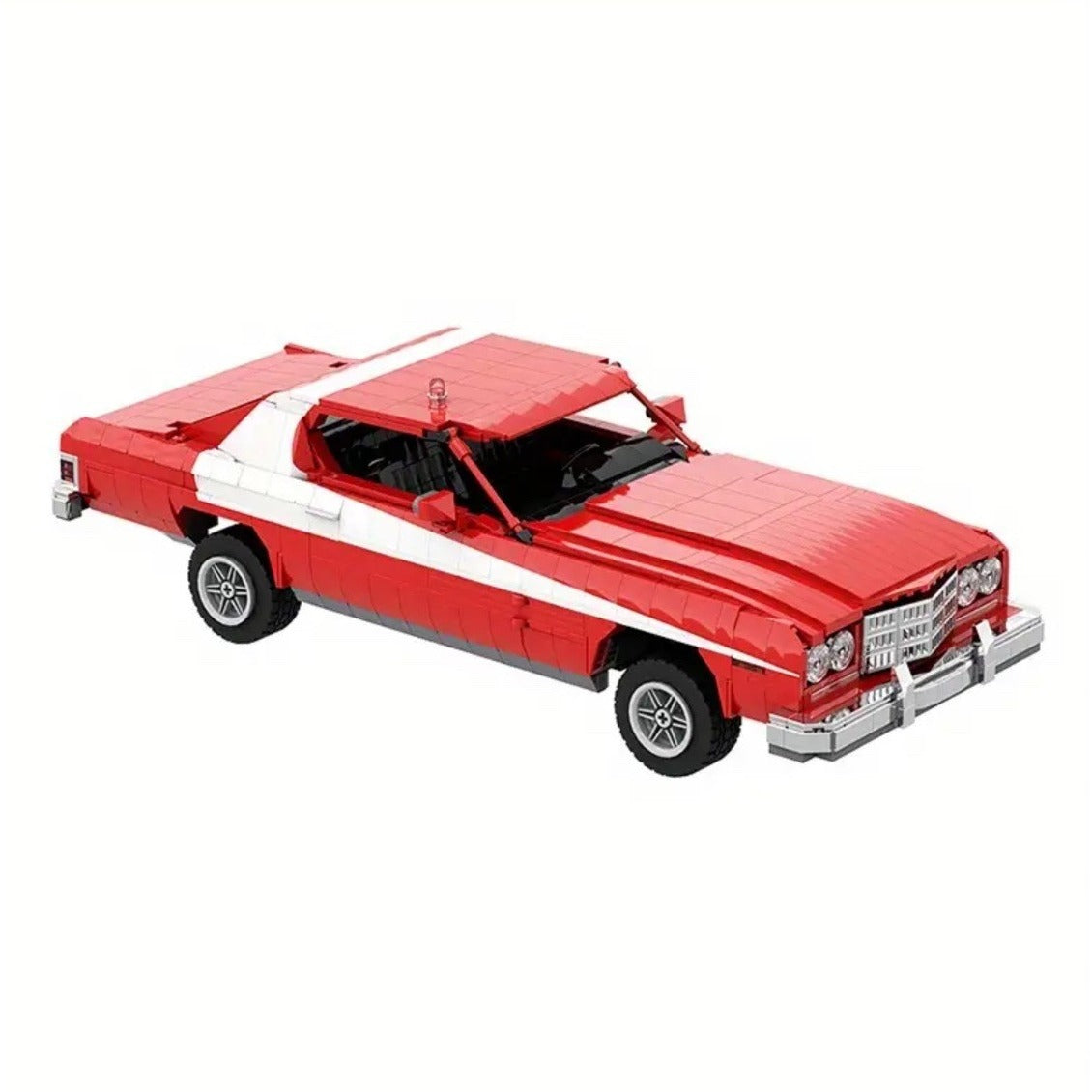 MOC 76 Gran Torino Model Car Starsky Hutch Building Block Complete Set 2068pcs