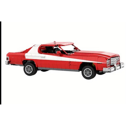 MOC 76 Gran Torino Model Car Starsky Hutch Building Block Complete Set 2068pcs